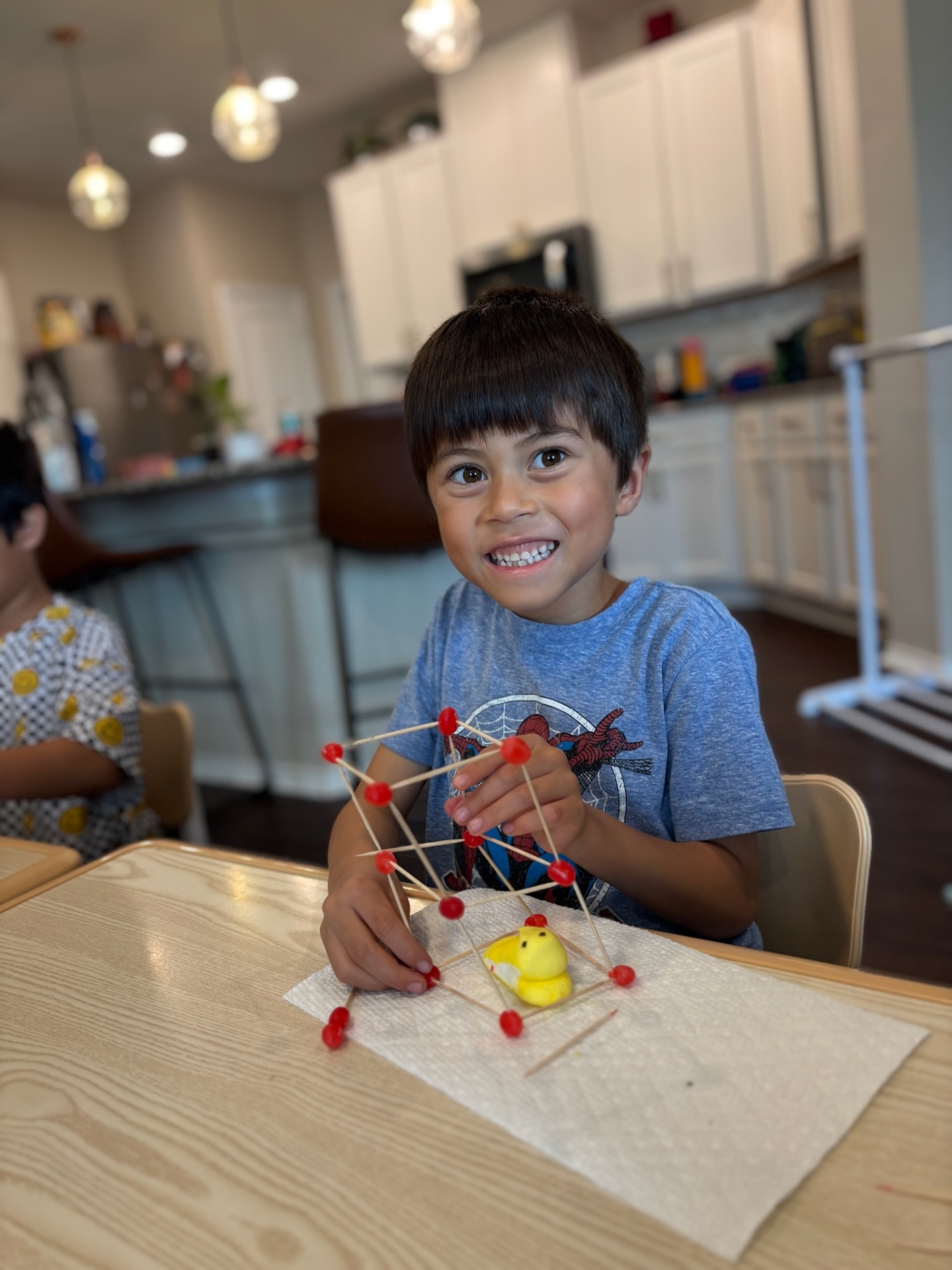 Students working on a hands-on STEM project